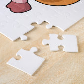 Pig As Runner ジグソーパズル (側面)