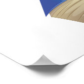 Pig Dancing On A Book Poster ポスター (角)