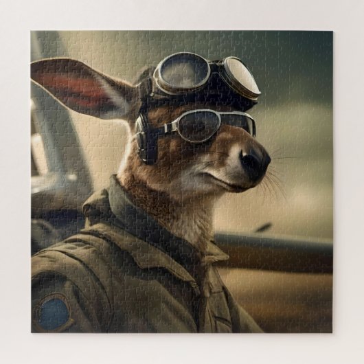 Pig Fly Pftt, Kangaroo Fly Higher, ジグソーパズル (縦)