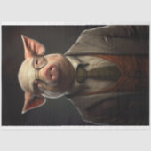 Pig in Jenson's Clothing 3 Decopage紙 薄葉紙 (正面)