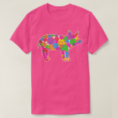 Pig Lover Polka Dot Pattern Dot Day International Tシャツ (デザイン正面)