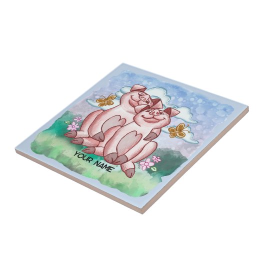 Pig Lovers   タイル (側面)