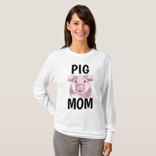 PIG MOM Tシャツ (正面フル)
