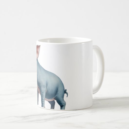 pig mug コーヒーマグカップ (正面右)