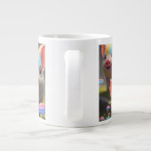 Pig Mug Rainbow Pigs ジャンボコーヒーマグカップ (裏面)
