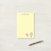 Pig n' Bull Farm Life Post-it®ノート4 x 6 ポストイット (デスク上)
