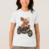 pig on a hog トライブレンドＴシャツ (正面)