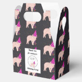 Pig Partying – 動物のパーティー フェイバーボックス (オープン)