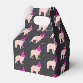 Pig Partying – 動物のパーティー フェイバーボックス (裏面サイド)
