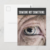 PIG Postcard, SOMEONE NOT SOMETHING ポストカード (正面/裏面)