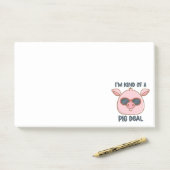 Pig Punおもしろい Post-Itノート ポストイット (デスク)