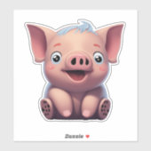 Pig Stickersでステッカー革命に参加 シール (シート)