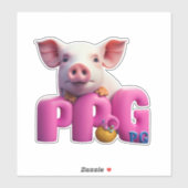 Pig Stickersでステッカー革命に参加 シール (シート)