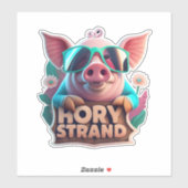 Pig Stickersスタンプの世界 シール (シート)
