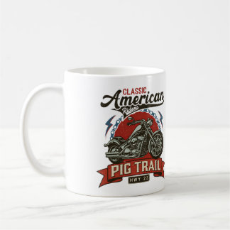 Pig Trail Scenic Byway アーカンソー オートバイ ギフト コーヒーマグカップ