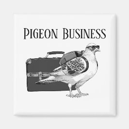 Pigeon Business （バックパックバージョン） マグネット