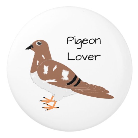 Pigeon Design Personalised セラミックノブ (正面)
