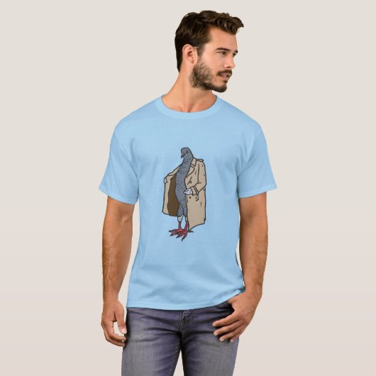 Pigeon Flasher Tシャツ (正面フル)
