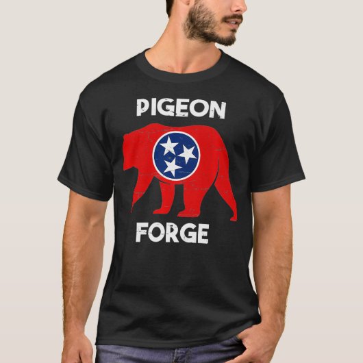 Pigeon Forge Tennessee Smoky Mountains State Tシャツ (正面)