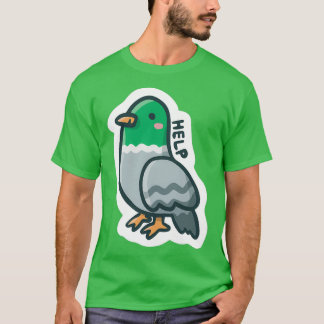 Pigeon Help Tシャツ