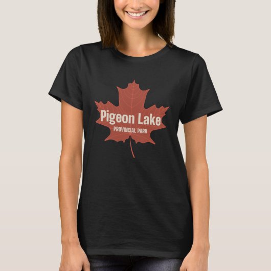 Pigeon Lake Provincial Park Alberta Canada Canadia Tシャツ (正面)