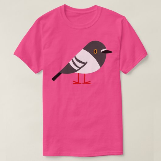 Pigeon minimalistic tシャツ (デザイン正面)