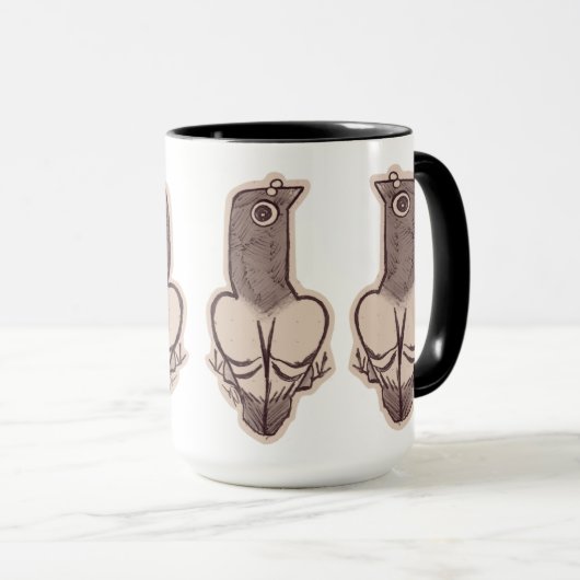 Pigeon mok マグカップ (正面右)