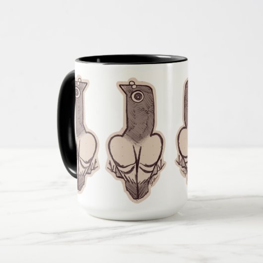 Pigeon mok マグカップ (正面左)