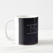 Pigeon Mugsスタイリッシュな氏及び夫人 コーヒーマグカップ (左)