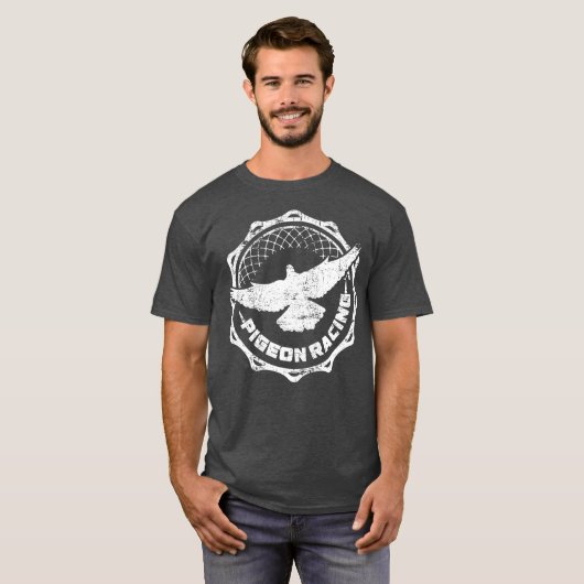 Pigeon Racing Tシャツ (正面フル)