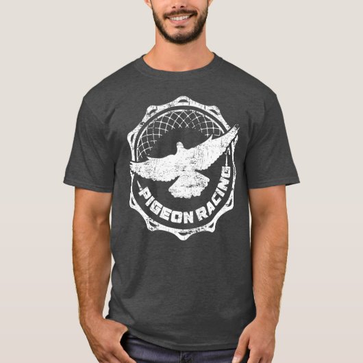 Pigeon Racing Tシャツ (正面)