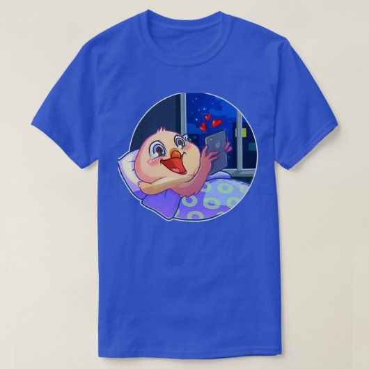 Pigeon Sleeping Tシャツ (デザイン正面)