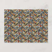 PIGEON Stereogram Magic Eye - No Envelope ポストカード (正面)