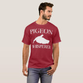 Pigeon Whisperer Animals Dovecote Race Breeding Tシャツ (正面フル)