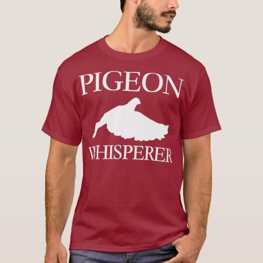Pigeon Whisperer Animals Dovecote Race Breeding Tシャツ (正面)