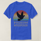 Pigeon Whisperer Retro 3 Tシャツ (デザイン正面)