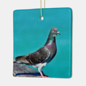 Pigeon With A View セラミックオーナメント (左)