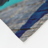 Pigeon With A View フリースブランケット (角)