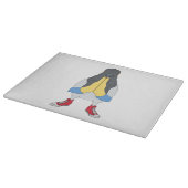 Pigeon with Shoes カッティングボード (角)