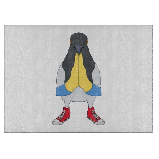 Pigeon with Shoes カッティングボード (正面)