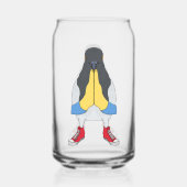 Pigeon with Shoes ガラス缶 (裏面)