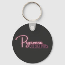 Pigeonne Crafts ロゴ キーチェーン