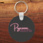 Pigeonne Crafts ロゴ キーチェーン (正面)