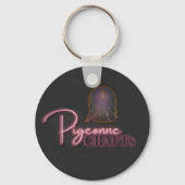 Pigeonne Crafts Logo v2 – Keychain キーホルダー (正面)