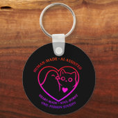 Pigeonne Crafts Logo v2 – Keychain キーホルダー (裏面)