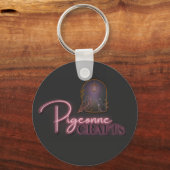 Pigeonne Crafts Logo v2 – Keychain キーホルダー (正面)