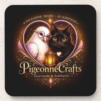 PigeonneCrafts ハートメイド コースター
