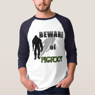 PIGFOOTの用心して下さい Tシャツ