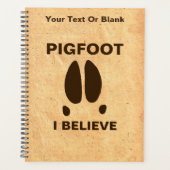 Pigfoot - 私は信じている プランナー手帳 (正面)