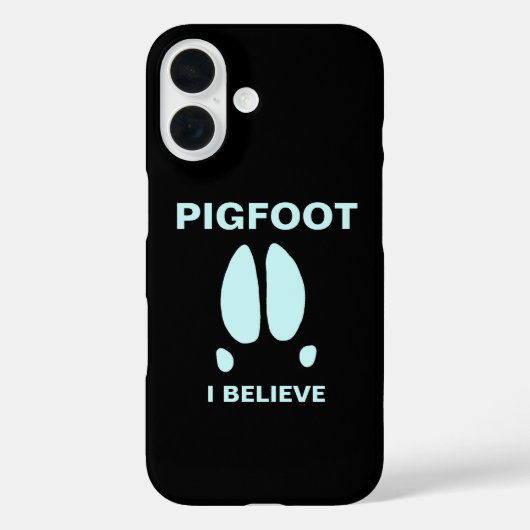 Pigfoot - 私は信じる Case-Mate iPhoneケース (裏面)